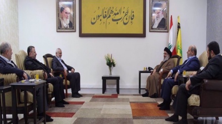 Hezbollah, Hamas leaders discuss 'readiness of axis of resistance'