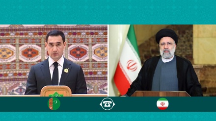 נשיאי איראן וטורקמניסטן שוחחו על הנושא הפלסטיני
