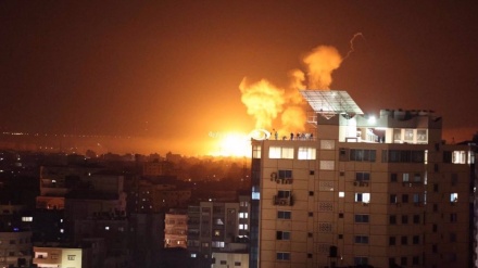  Israeli warplanes attack Gaza after retaliation over al-Aqsa raid 