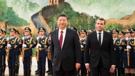 マクロン仏大統領が中国を訪問