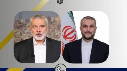 שר החוץ אמיר עבדולהיאן קיים שיחת טלפון עם איסמעיל הנייה