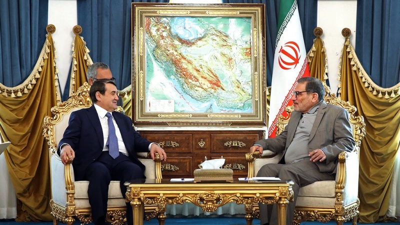 イラン国家安全保障最高評議会のシャムハーニー書記とロシアのイーゴリ・レヴィチン大統領補佐官