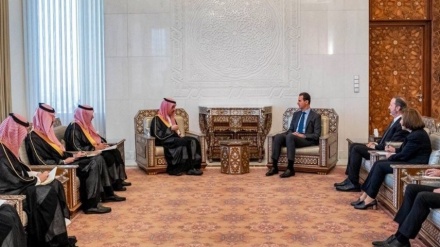 שר החוץ של סעודיה הגיע לסוריה ונפגש עם הנשיא אסד