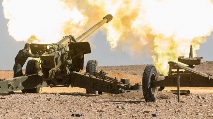 تداوم حملات توپخانه‌ ای ارتش سوریه به مواضع تروریست‌ها