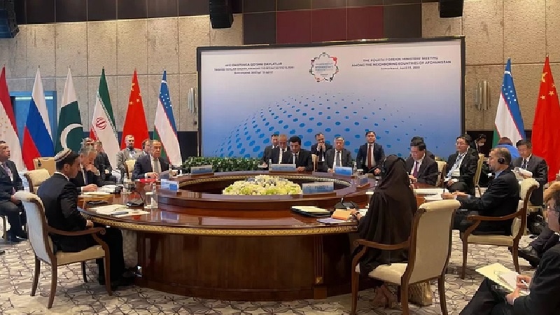 نشست وزیران خارجه همسایگان افغانستان در سمرقند برگزار شد