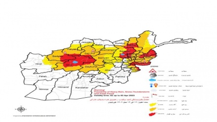 هشدار بارندگی شدید در ۲۷ ولایت افغانستان