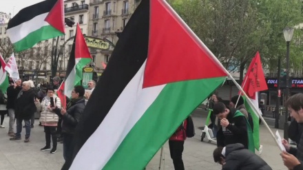 French rally breaks Western silence on Palestinian Prisoner’s Day 