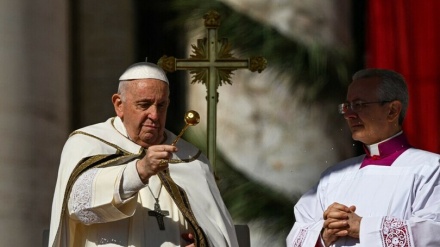 ローマ教皇が「復活の主日」のミサを実施