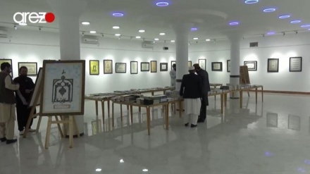 برگزاری نمایشگاه خطاطی و نقاشی هنرمندان در هرات