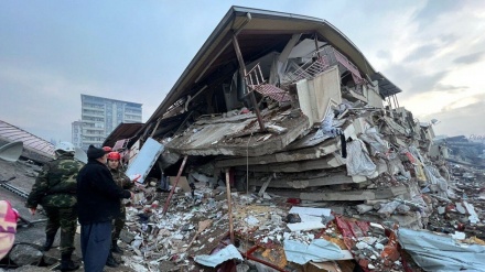 तुर्की में ईद के दिन भूकंप प्रभावित क्षेत्र में भीषण तूफान, भारी नुक़सान