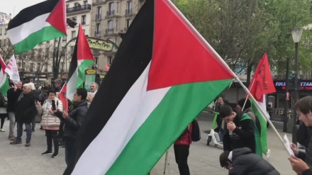 Französische Kundgebung bricht Schweigen des Westens am palästinensischen Gefangenen-Tag