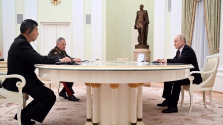  Putin meets Chinese defense minister, hails Moscow-Beijing military cooperation 