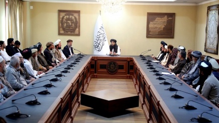 دیدار معاون سیاسی ریاست الوزراء حکومت طالبان با بزرگان ولایات شمالی و مرکزی افغانستان