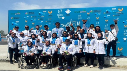 ۳۳ مدال رنگارنگ، ارمغان قایقرانی ایران از مسابقات آبهای آرام