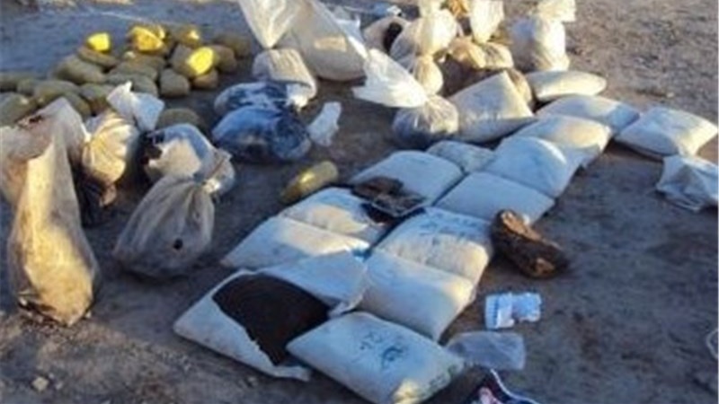 کشف 700 کیلوگرم مواد مخدر در غرب افغانستان