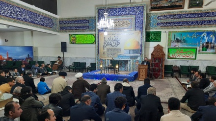  محفل انس با قرآن کریم با حضور قاریان و حافظان افغانستانی در مشهد مقدس 