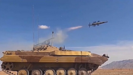  IRGC Ground Force test-fires new homegrown Sadid-365 top attack anti-tank missile 