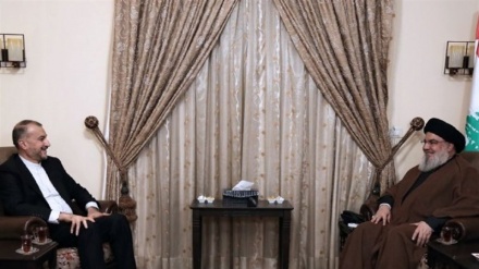 হিজবুল্লাহ নেতা হাসান নাসরুল্লাহর সঙ্গে ইরানের পররাষ্ট্রমন্ত্রীর বৈঠক