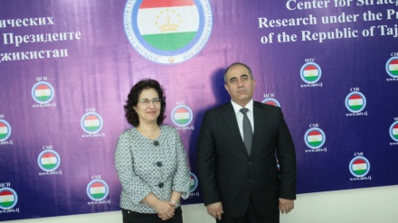 ملاقات  گزارشگر ویژه «آزادی ادیان و عقیده»سازمان ملل متحد با رئیس مرکز تحقیقات استراتژیک تاجیکستان