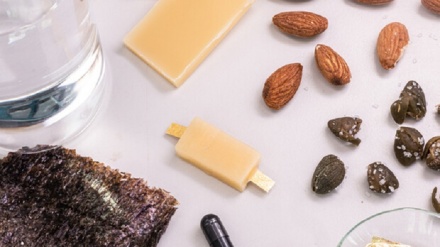 Pronta la prima batteria commestibile