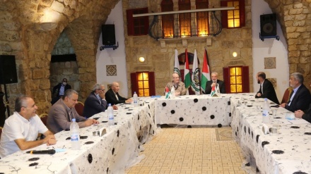 הניה נועד בביירות עם בכירים בארגוני התקוממות הפלסטיניים