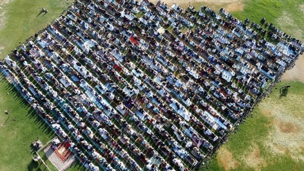 نماز عید فطر در سراسر جهان