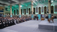 イランイスラム革命最高指導者のハーメネイー師と教員らの会談