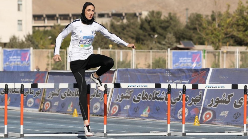 Чемпионка Махмуди на международных соревнованиях по легкой атлетике Турции