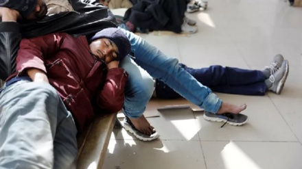 پناهجویان افغان در انگلیس در خیابان‌ها می‌‎خوابند