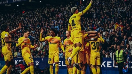 قهرمانی بارسلونا در لالیگا اسپانیا