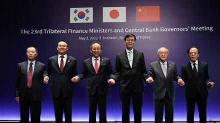 日中韓の財務相・中銀総裁、経済協力強化で見解一致