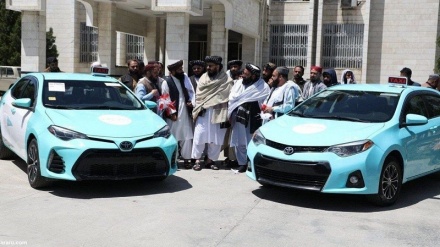 شکایت رانندگان افغان از تغییر رنگ تاکسی هایشان