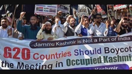 Hundreds of people condemn India for holding G20 tourism meeting in disputed Kashmir