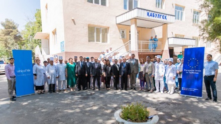 پایان بازسازی بیمارستان ناحیه ترسونزاده تاجیکستان