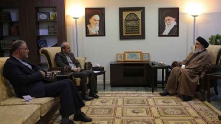 Sekjen Hizbullah Lebanon Bertemu Kepala IRIB