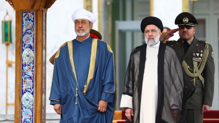  استقبال رسمی رئیس جمهوری ایران از سلطان عمان