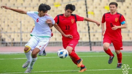 تیم ملی فوتبال زیر ۲۰ سال افغانستان در مصاف با ایران شکست خورد