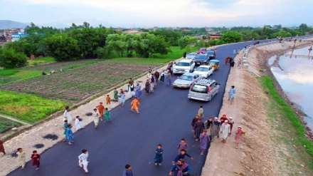 ترمیم و بازسازی جاده های شهر جلال آباد