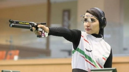 Sportistja iraniane në qitje nënkampione në Kupën e Botës në Baku