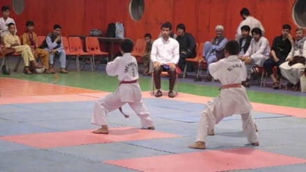 برگزاری مسابقات کاراته انتخابی مسابقات ملی در مزارشریف