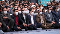 イランイスラム革命最高指導者のハーメネイー師と教員らの会談