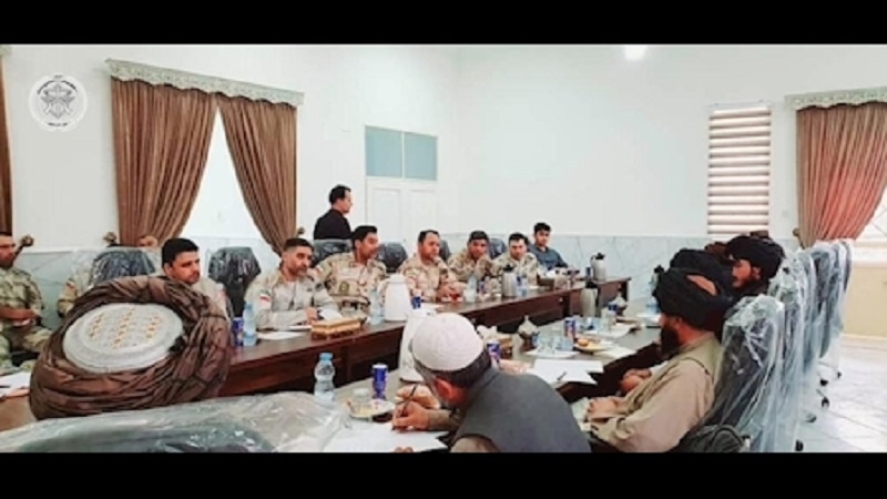 دیدار مسوولان مرزبانی ایران و افغانستان در اسلام قلعه