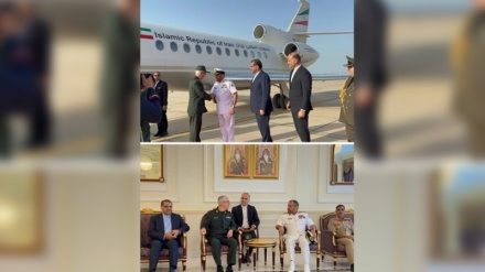 ورود رئیس ستاد کل نیروهای مسلح ایران به مسقط، پایتخت عمان