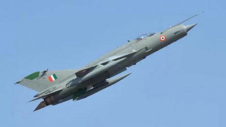 भारत में फिर गिरा मिग 21