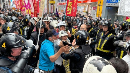 Populli japonez proteston kundër Joe Biden dhe kundër takimit të Grupit G7 në Hiroshima