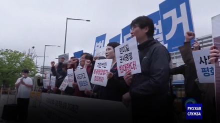 Южнокорейцы протестуют против американской ракетной базы