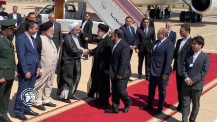 رئیس جمهوری اسلامی ایران وارد دمشق شد