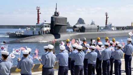 米が韓国へ原潜派遣、朝鮮半島の軍事化加速