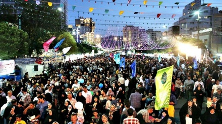 جشن شب میلاد امام رضا (ع) در مشهد