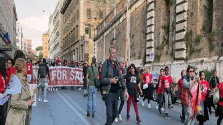 Demonstrata e të pastrehëve në kryeqytetin e Italisë